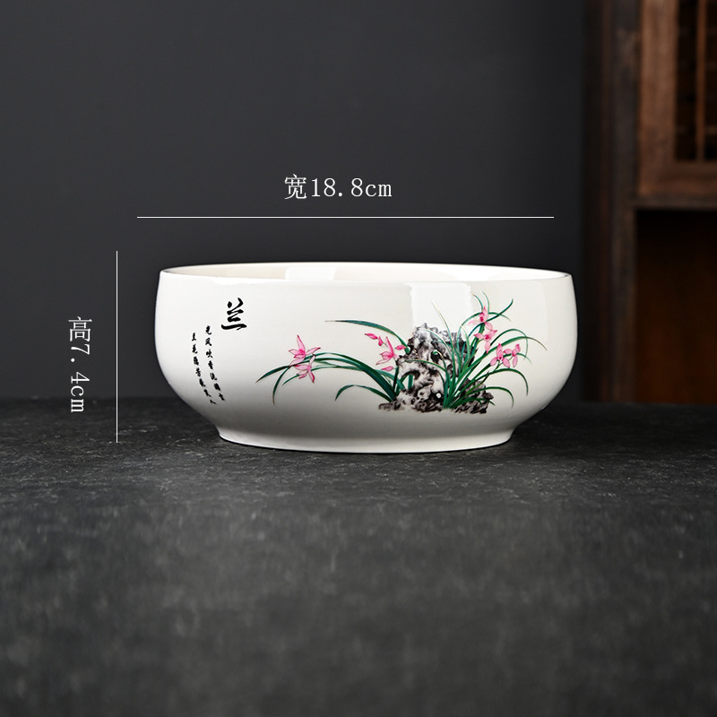 Cuenco de nenúfares, flores de cobre, macetas especiales con paletas, utensilios hidropónicos de cerámica, macetas grandes para el hogar, liquidación al por mayor