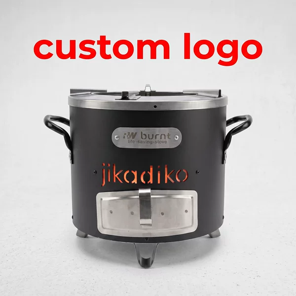 Outdoor rural charcoal stove, tea brewing stove, charcoal stainless steel firewood stove, African cook