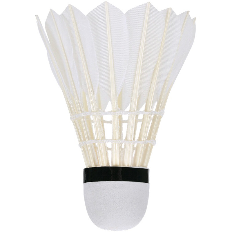 Doble felicidad bádminton pluma de ganso pluma de pato 402 tres etapas resistencia 77 velocidad entrenamiento de competición interior y exterior fibra de mesa de corcho
