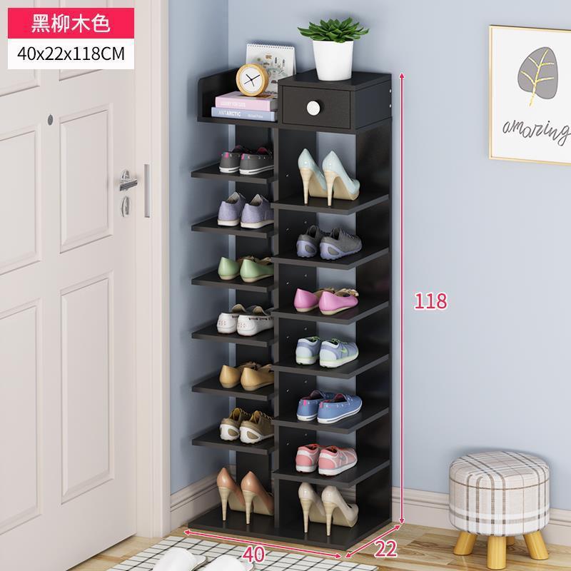 Simple home-use shoe rack, space-saving storage solution for the doorway, small shoe rack