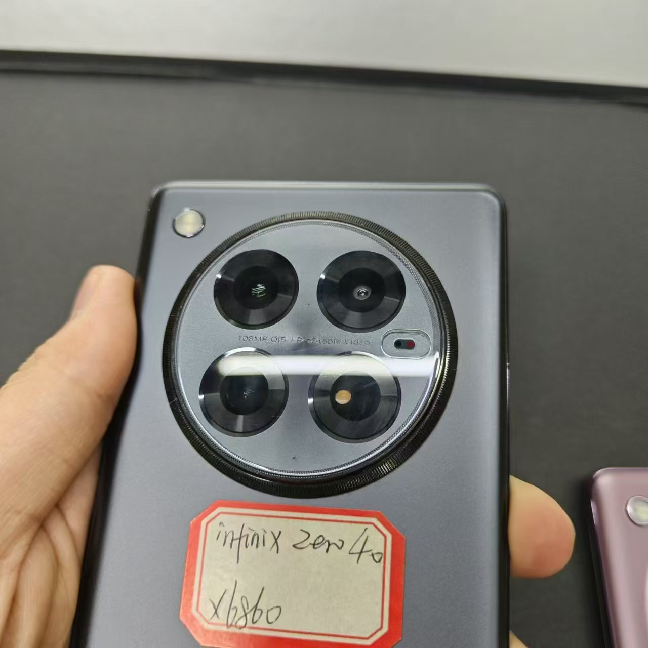 Aplicable a la transmisión de voz Infinix Zero 40 película de lente Zero 40 4G cámara de alta definición película protectora transparente