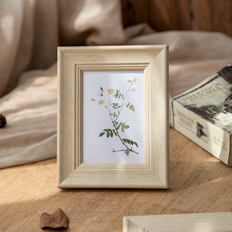 美式复古摆台相框 创意方形树脂相框6寸8寸挂摆两用美式复古相框