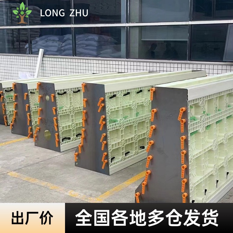 防撞墙加厚全套塑钢模具注塑机现浇混凝土公路地面隔离护栏模板