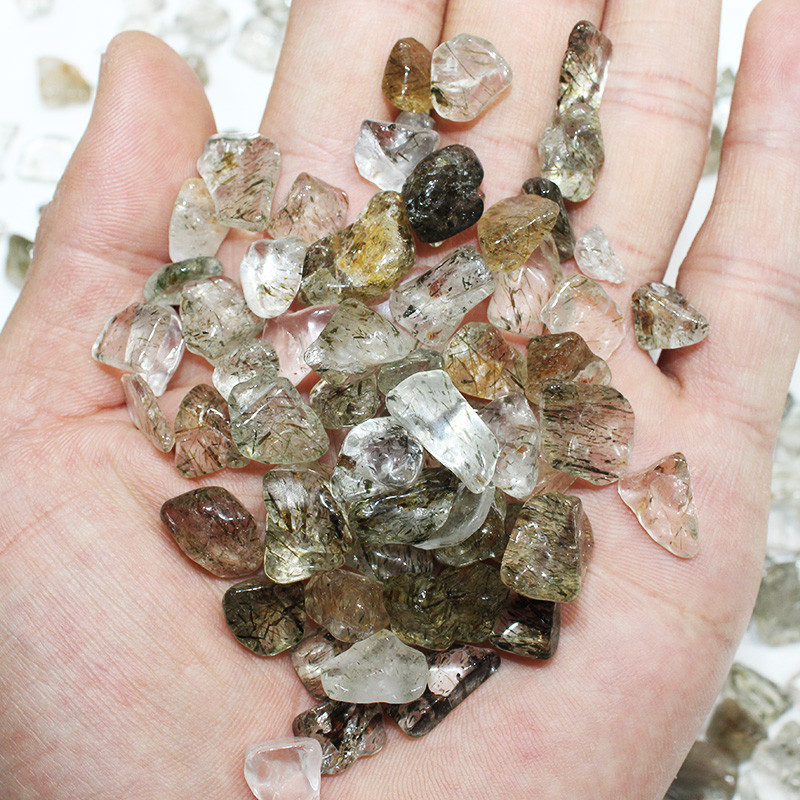 Tourmaline hair / 3-5mm 100g