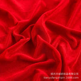 源头工厂猫眼绒160g网眼丝绒布料现货批发时尚服装弹力绒布面料