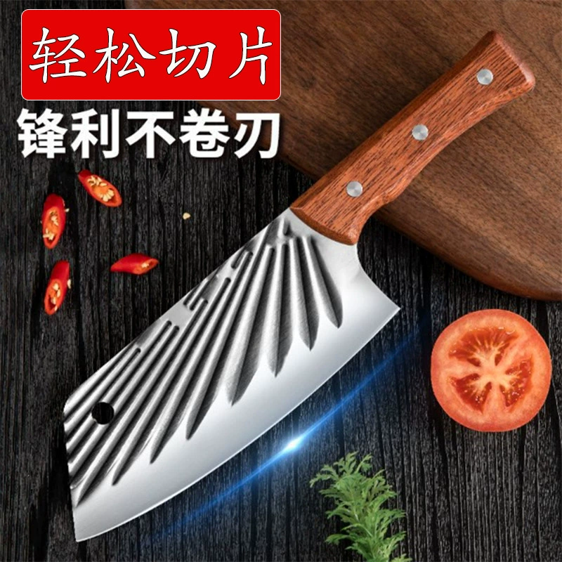 Нержавеющая сталь наклонный кухонный нож ломтик нож острый кухонный резер для резки кости