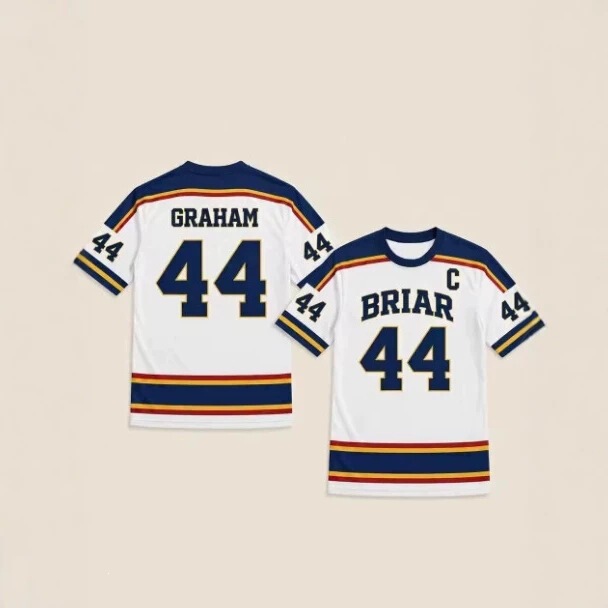 2026 Breele University Hot Campus Hockey Shirt Cosplay T-Shirt Men Women Summer Streetwear