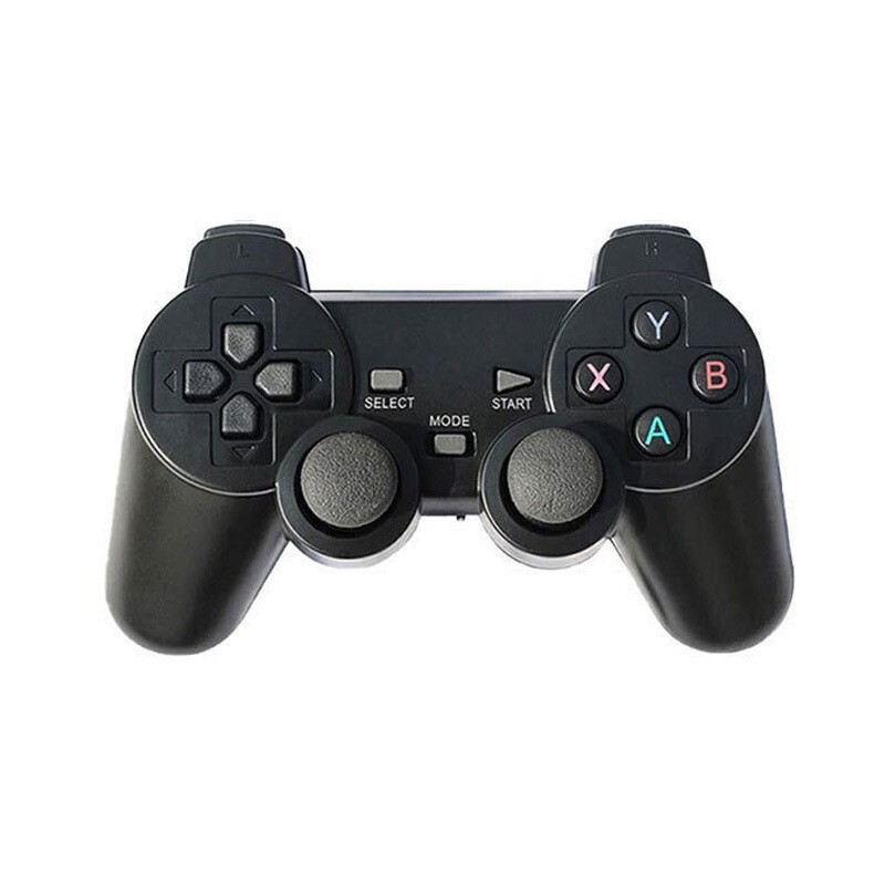 源头工厂2.4g无线双打游戏手柄 ps2一拖二游戏盒电视电脑游戏手柄|undefined