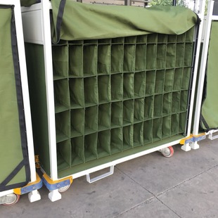 Hefei auto parts turnover material Rack Station appliance cloth bag logistics trolley non-standard order material rack