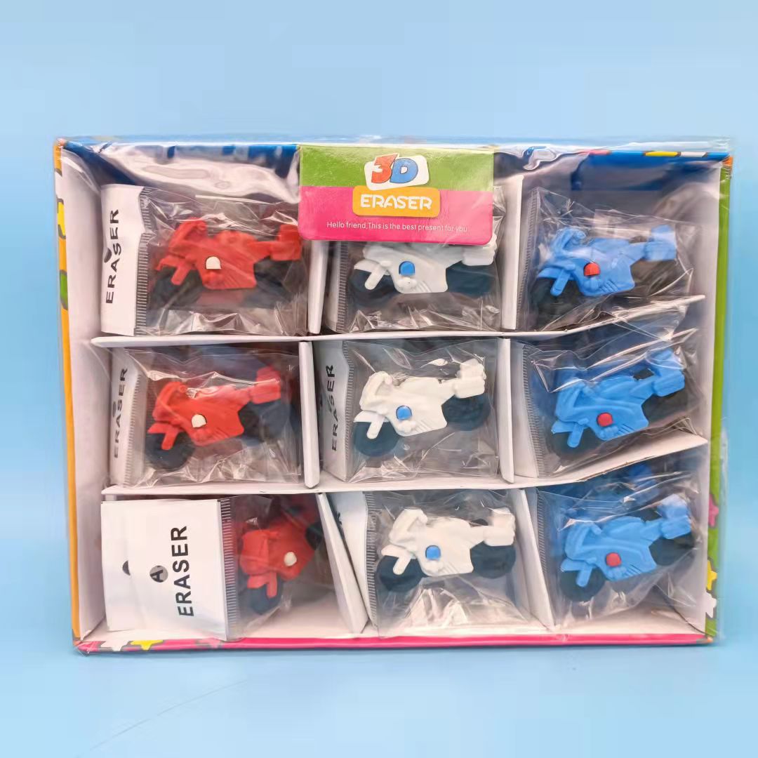 Pikachu borrador tren borrador dibujos animados lindo creativo niños Escuela Primaria niños y niñas