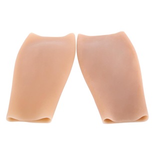 Silicone Leg Beauty Leg Set O-Shaped Leg Pad Spiral Leg Calf Pad Corrector Arm Calf Scar Birthmark Occlusion