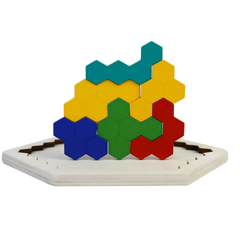 Wooden brainteaser, intellectual toy for students for adults high difficulty, intellectual development