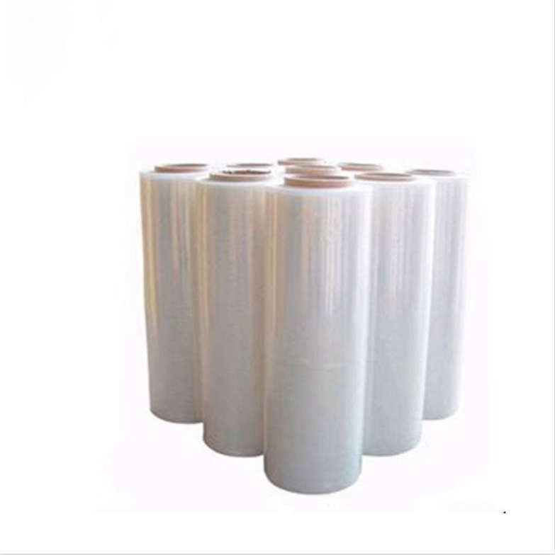 45公分拉伸膜 全新料 缠绕膜 打包膜 塑料薄膜 保鲜膜3公斤