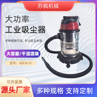 Source Factory High-power Vacuum Cleaner Factory Workshop Decoration Suction Dust AJB30-d Red Household Vacuum Cleaner