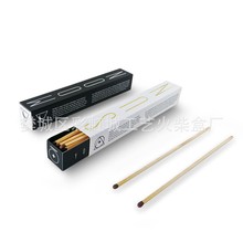 壁炉火柴盒装 创意礼品火柴 酒店一次性木梗火柴