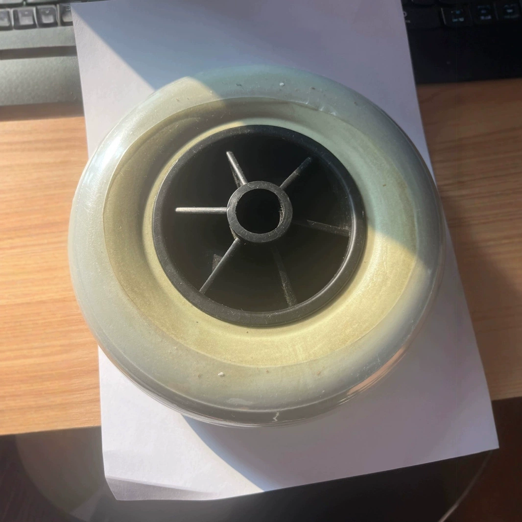 Полиуретановое вспенивание 8 дюймов ручное электрическое сиденье колесо 200x50 pu колесо вспенивания 8 дюймов переднее колесо для инвалидной коляски