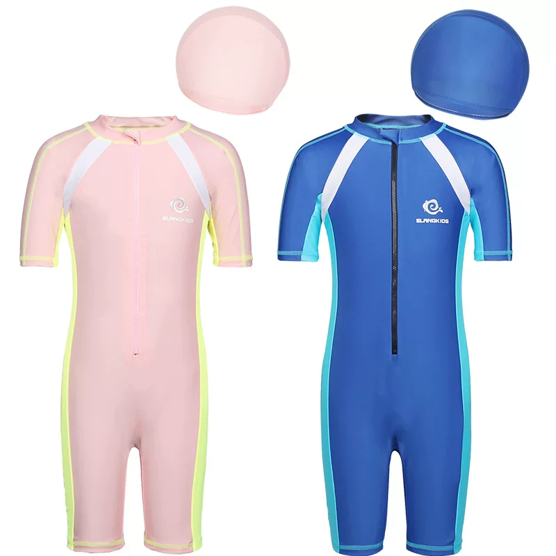 Children's quick dry swimwear for training for boys for elementary school students, for teenagers