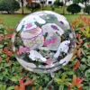 Internet celebrity printing transparent wave ball double -sided printed wave ball wedding festival party supplies