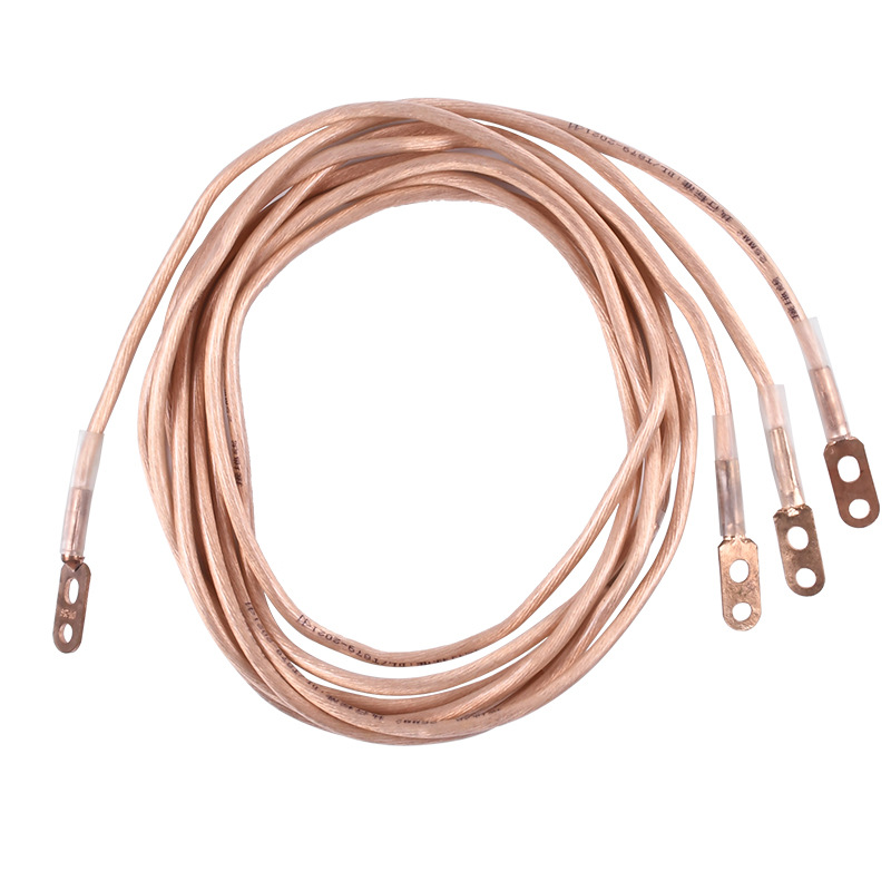 Supply of Personal Safety Wire Sets, Low-Voltage Distribution and Maintenance Multi-Strand Oxygen-Free Copper Soft Copper Wire, Personal Security Grounding Wire