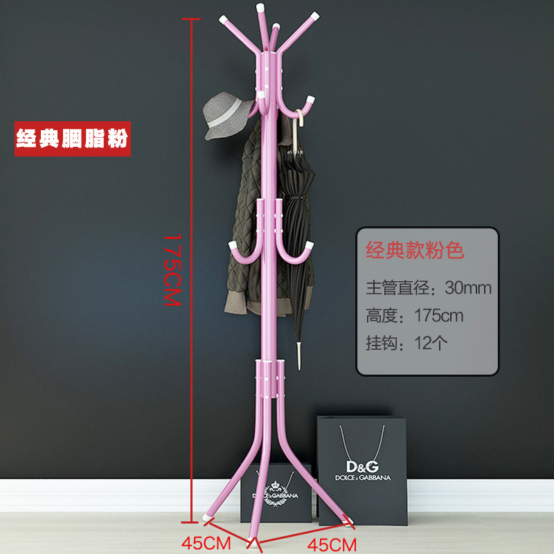 Fábrica directa de metal percha de sombrero al por mayor dormitorio armario sala de estar armario para colgar