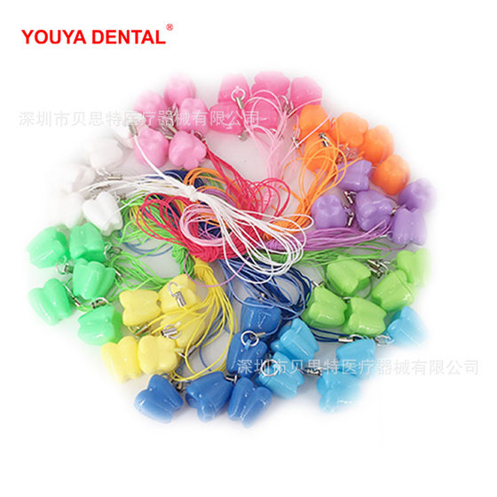 Plastic Teeth Box Baby Teeth Replacement Storage Box Boys and Girls Storage Box Commemorative Box with Rope Small Teeth Box Wholesale