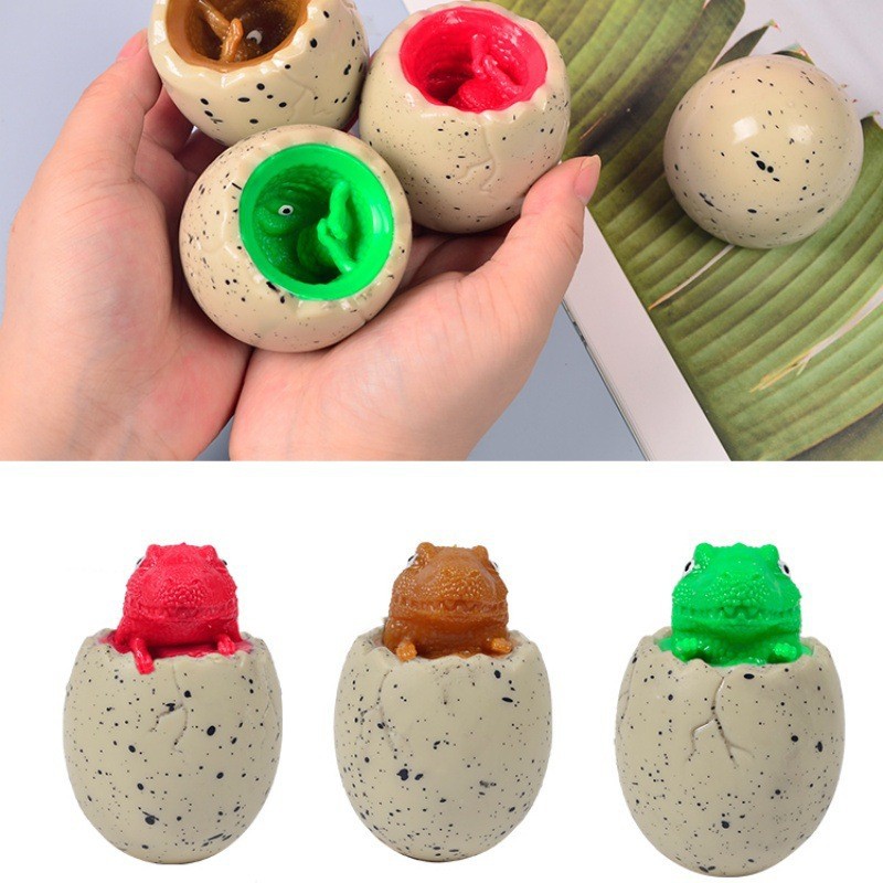 Mixed color dinosaur three colors randomly distributed