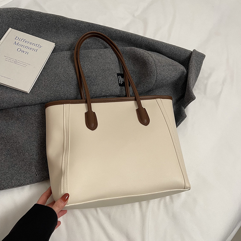 Bolso de gran capacidad retro bolso de mujer 2024, nuevo estilo de moda coreano, bolso de viaje de hombro de moda para trabajar