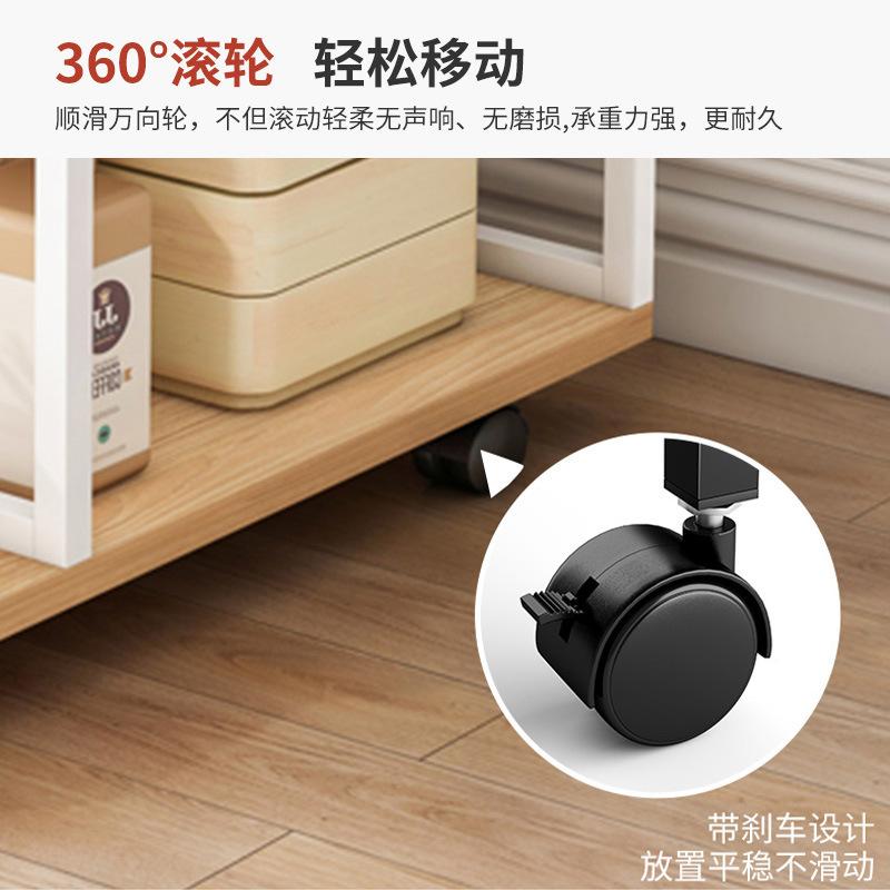 Mesa auxiliar sofá gabinete lateral sala de estar mesa auxiliar sofá móvil moderno minimalista lado té gabinete hogar hierro mesa cuadrada