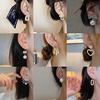 Silver needle, brand earrings from pearl, silver 925 sample, simple and elegant design, internet celebrity