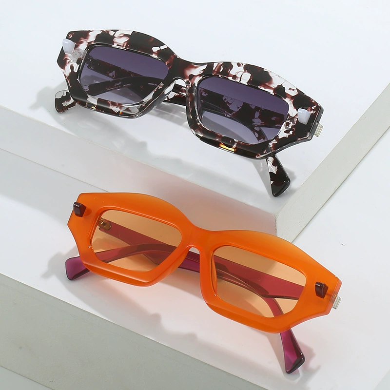 Brand sunglasses hip-hop style for beloved, 2023, (Cross-border trading), internet celebrity, European style