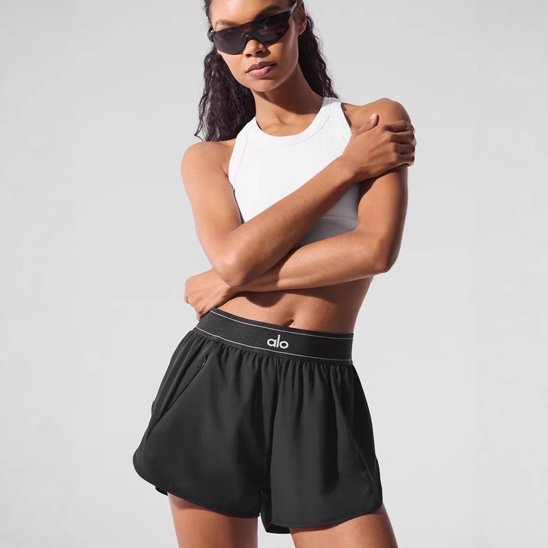 In-Stock Alo Naked-Feel Breathable High-Waisted Butt-Lifting Yoga Fitness Shorts Outdoor Running Anti-Exposure Sports Shorts for Women In-Stock Alo Naked-Feel Breathable High-Waisted Butt-Lifting Yoga Fitness Shorts Outdoor Running Anti-Exposure Sports Shorts for Women