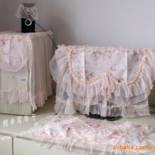 蕾丝电脑套 电脑罩 电脑防尘罩 五件套-18