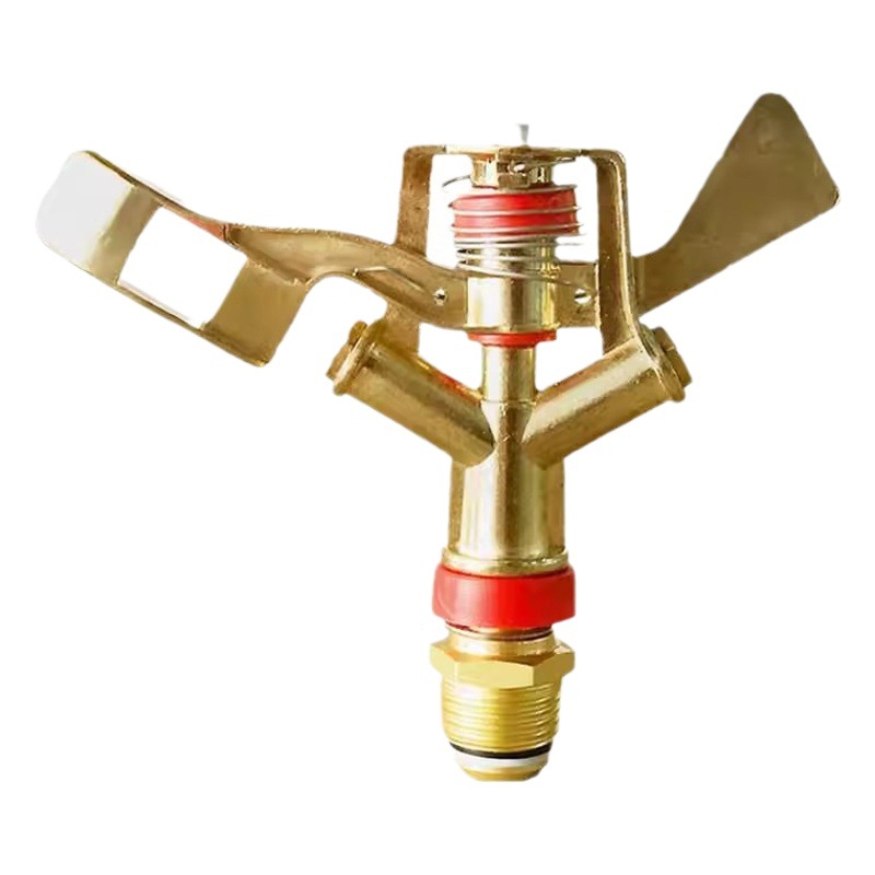 360 grados giratorio de aleación de zinc Rocker brazo rociador 4 puntos 6 puntos ajustable Césped Paisajismo tierras de cultivo riego rociador