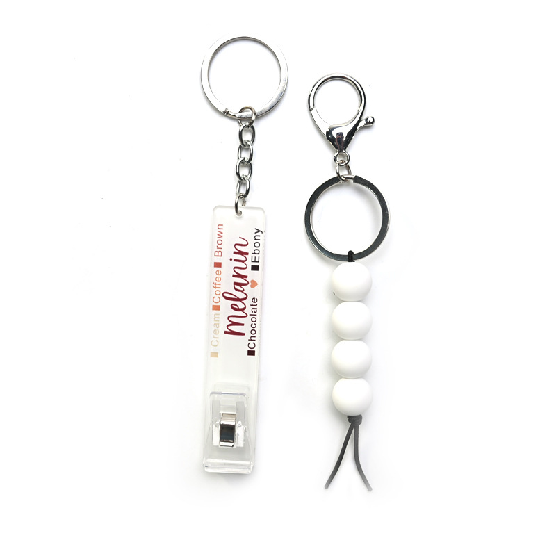 Revisor de tarjetas transfronterizo sin contacto Spot extractor de tarjetas de uñas largas Llavero extractor de tarjetas de combustible