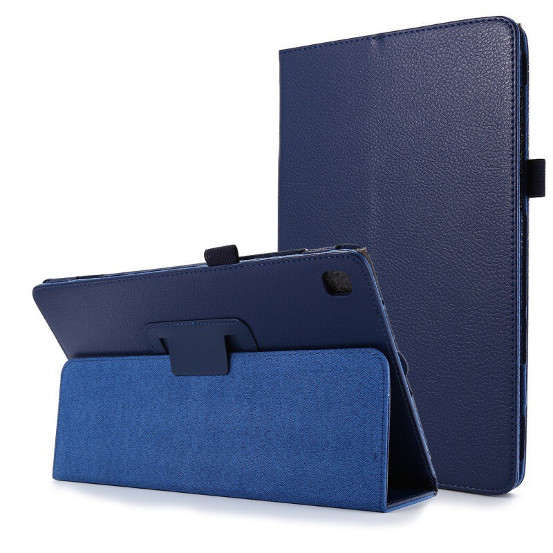 For Samsung Tab S6Lite tablet PC case S6/S7 folding A710.4 leather case S5E bracket protective case