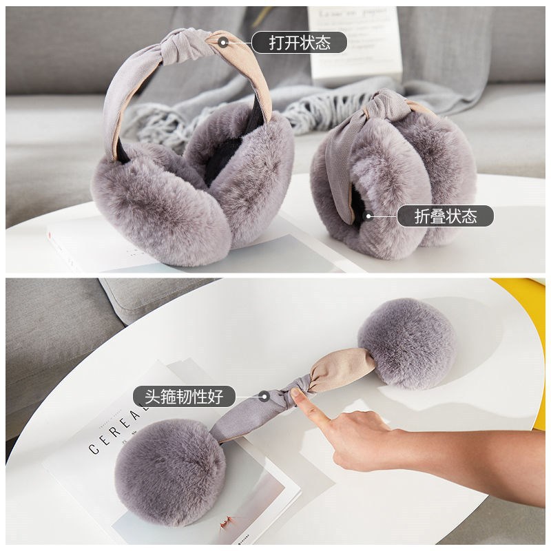MEETSUNNY Ear Cover Ear Muffs Warm Women Students Winter Cute Ear Protection Ear Warm God Gift