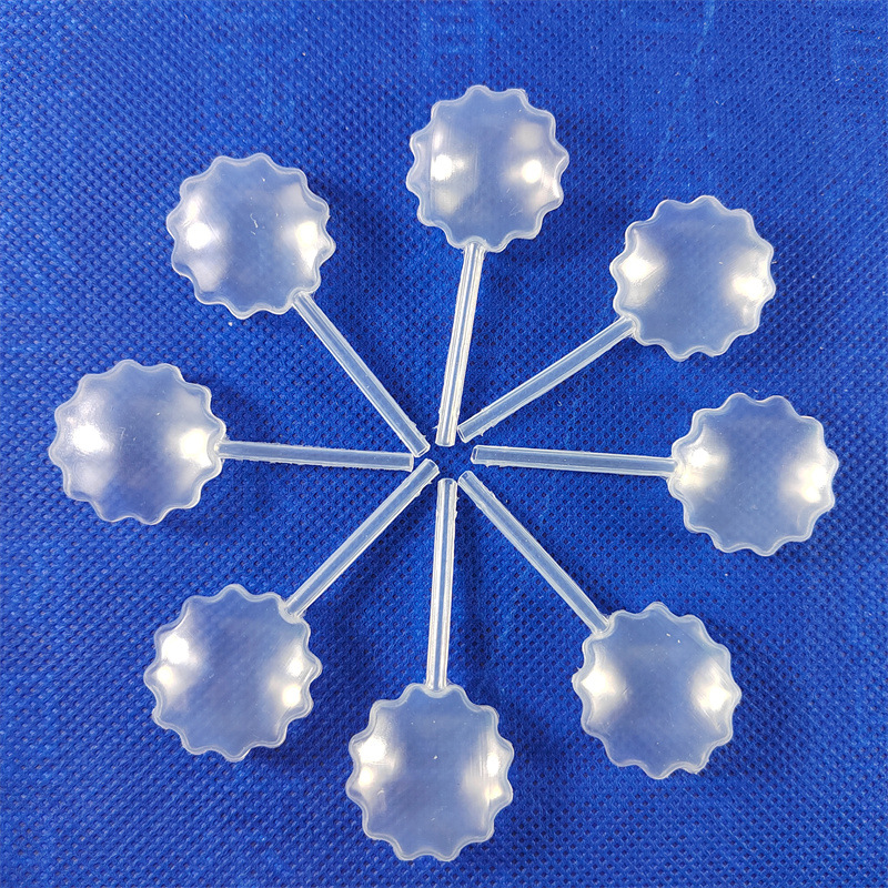 一次性滴管塑料吸管工厂实验试管蛋糕房烘焙店专用扁圆五角星桃型