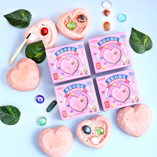 Colorful Gem Digging Blind Box Guessing Toy Children Archaeological Excavation Fun Exploration Game Kindergarten Gift