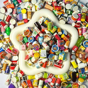 Миниатюрные бутылочки напитков смоляные детали для DIY украшения и фигурки
