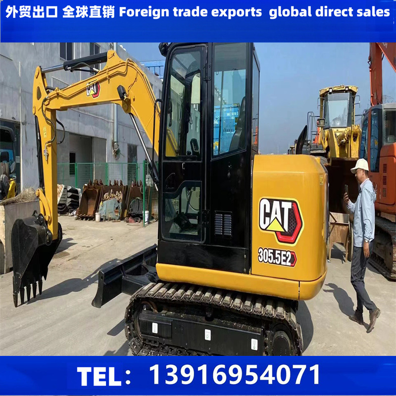 5吨二手卡特CAT305.5E挖掘机 卡特cater305.5E二手55小挖机