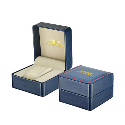 high-grade Flip Watch Box Car line jewelry watch Exhibition Packaging box Leather Flocking high-grade Watch Box