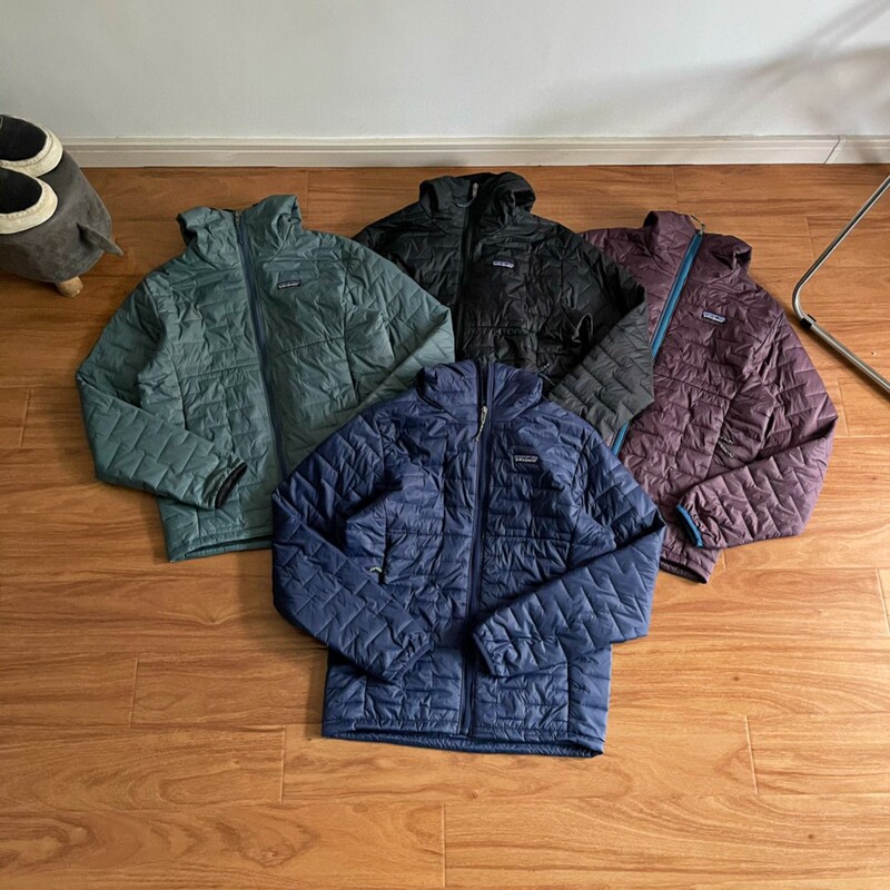 Cross-Border Foreign Trade Patag Bata Outdoor Hooded Warm Cotton Jacket for Men and Women, Lightweight Same Style Cotton Coat for Couples, Trendy American Style