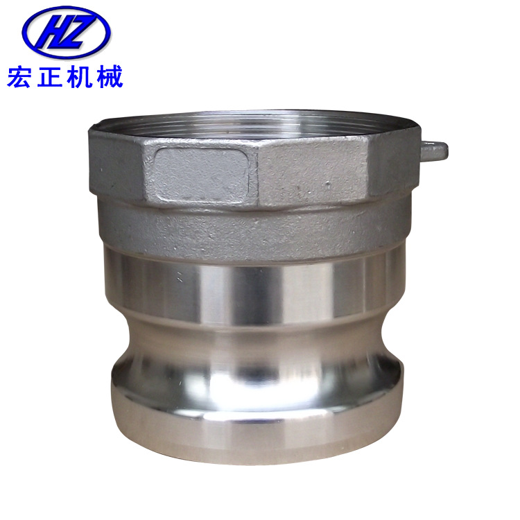 现货供应A型 不锈钢扳把式接头 内螺纹快速公接头 1寸-6寸阳接头