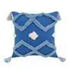 Scandinavian blue pillow, pillowcase, sofa for bedroom, new collection