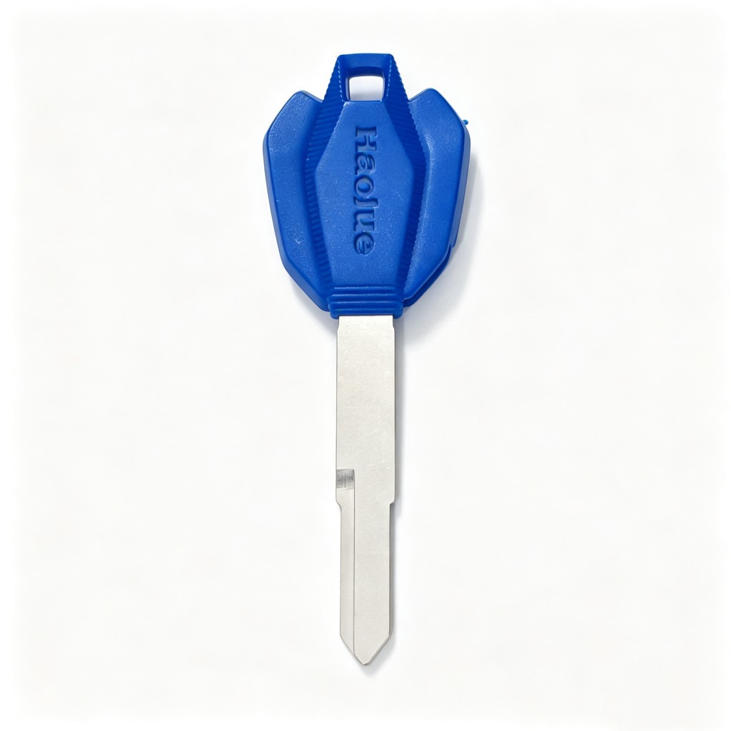 Suitable for Haojue Motorcycle Dr160 Dr150 Key Blank Hj150-10C Key with Chip Set Lock Handle