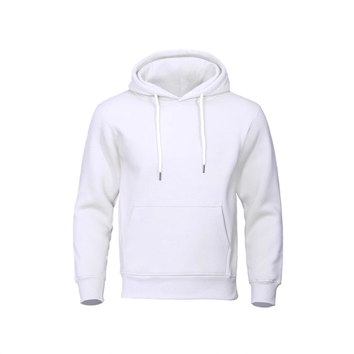 New 24 Cross-border Loose Casual Solid Color Hooded Fashion Sweatshirt Pullover Sweatshirt Sport Sweatshirt Spring Fleece Men and Women