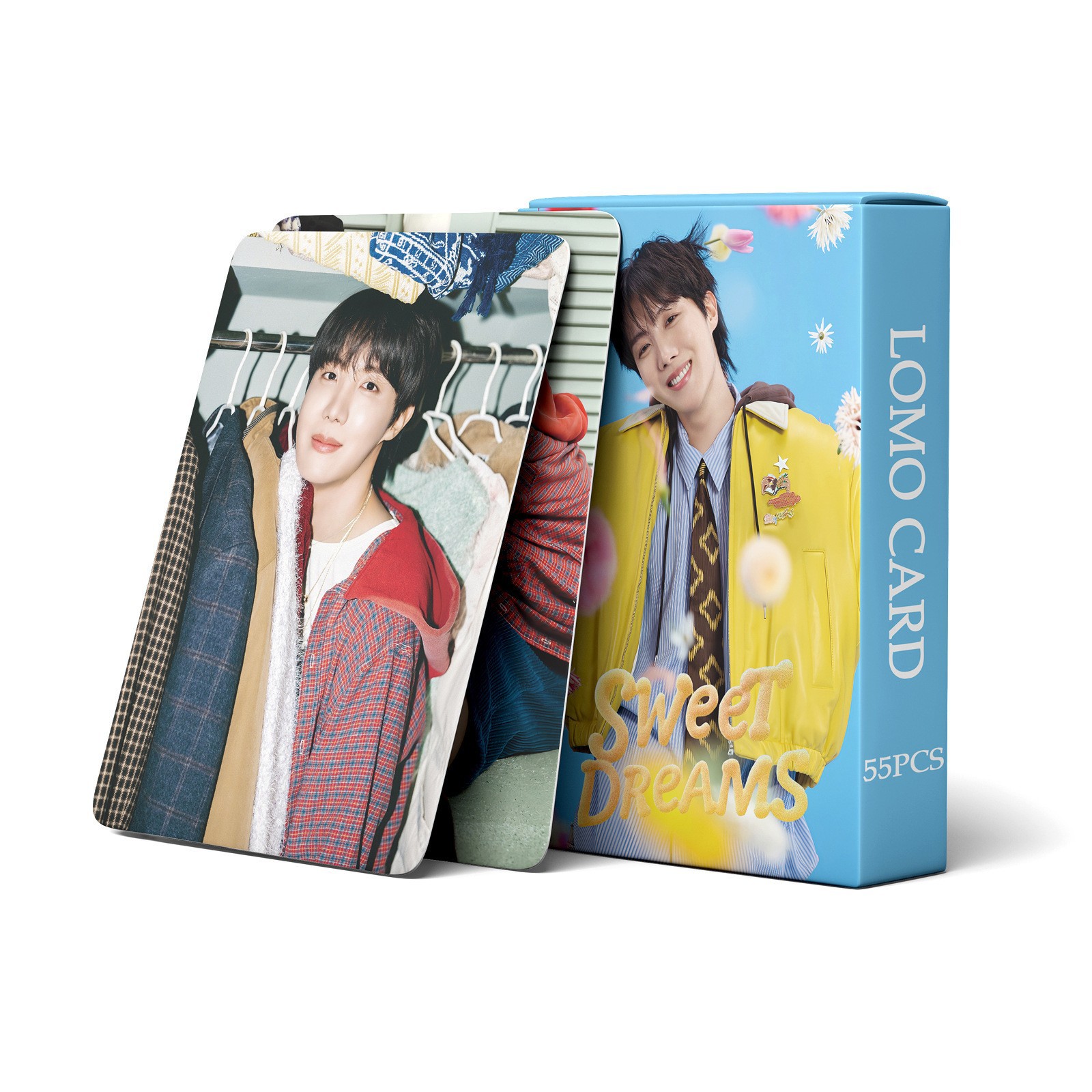 Cadena total, una gran cantidad de stock, 55 hojas de tinta BT SK IVE ATEEZ KPOP, estrellas coreanas alrededor de LOMO
