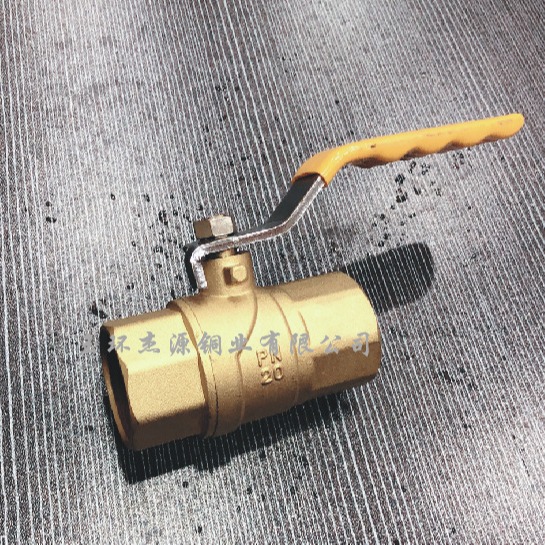 供应加厚黄铜气动球阀 放水放气阀门 dn15高温内丝球阀 4分6分1寸