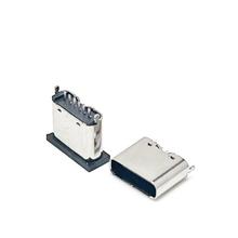 Type-C 6PINĸ��/6p����DIP 180��ֱ��ʽ��� �γ�� �F��������