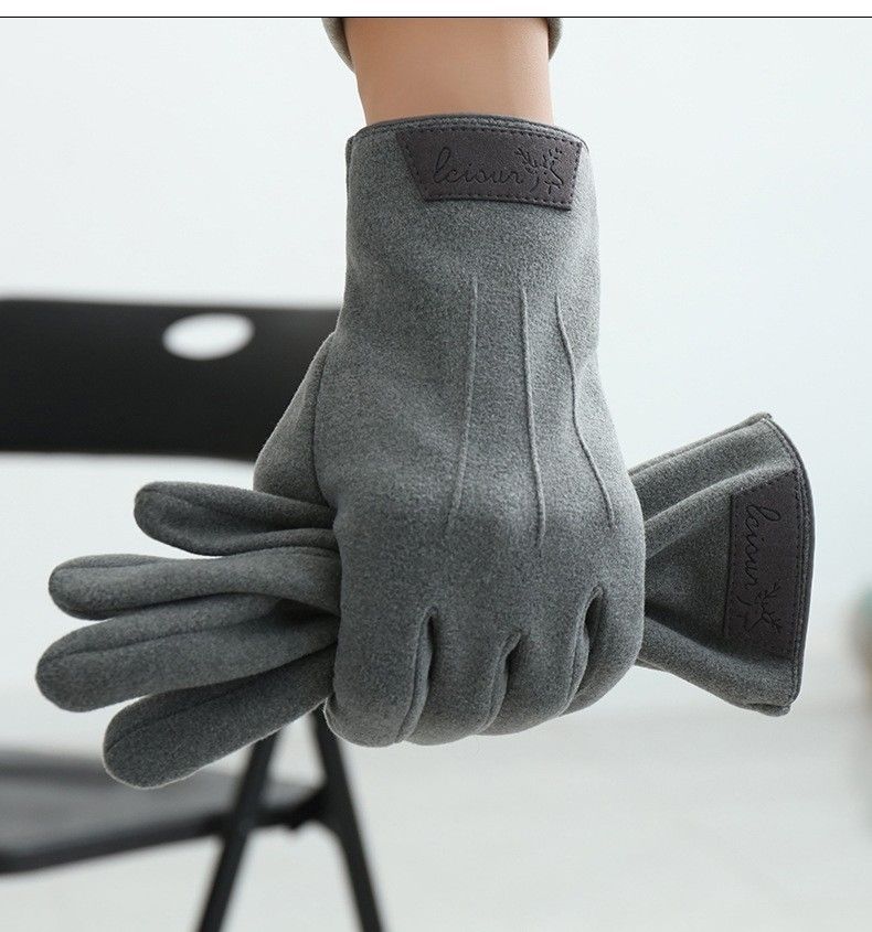 Vinterhandsker til mænd vindtætte og touchskærm til kørsel_voghion.com